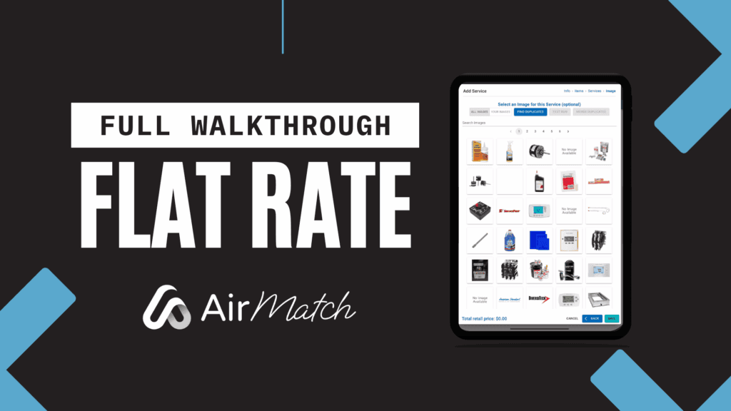 Flat Rate Walk-Through